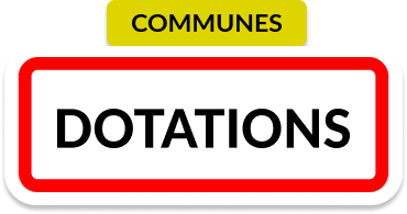 Pictogramme représentant un panneau de circulation indiquant commune